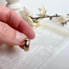 Load image into Gallery viewer, Gold Plated CLIP ON Hoops - Redeemed With Purpose