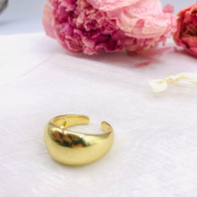 Load image into Gallery viewer, Gold Plated Dome Ring - Redeemed With Purpose