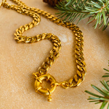 Load image into Gallery viewer, 18K Matte Gold Cuban Chain - Redeemed With Purpose