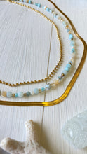 Load image into Gallery viewer, Waterproof Gold Plated Herringbone Necklace - Redeemed With Purpose