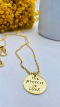 Load image into Gallery viewer, Greatest is Love Necklace - Redeemed With Purpose