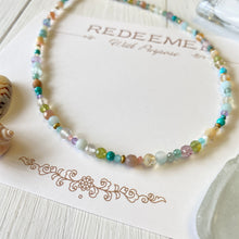 Load image into Gallery viewer, Pastel Gemstone Necklace - Redeemed With Purpose