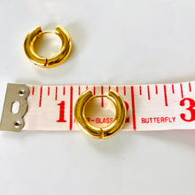 Load image into Gallery viewer, Thick Earring Hoop - Gold - Redeemed With Purpose