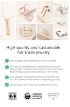 Load image into Gallery viewer, Justice Bar - Silver Necklace - Redeemed With Purpose