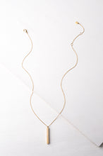 Load image into Gallery viewer, Justice Bar - Silver Necklace - Redeemed With Purpose