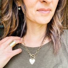 Load image into Gallery viewer, Kiungo Heart Necklace - Gold - Redeemed With Purpose