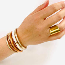 Load image into Gallery viewer, Brass Statement Ring - Redeemed With Purpose