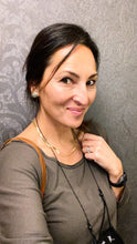 Load image into Gallery viewer, Waterproof Gold Plated Herringbone Necklace - Redeemed With Purpose