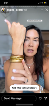 Load image into Gallery viewer, Gold Braided Thai Bangles (single) - Redeemed With Purpose