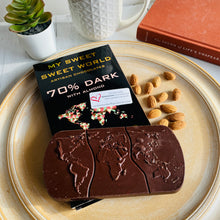 Load image into Gallery viewer, 70% Dark With Almond - SLAVERY FREE Chocolate - Redeemed With Purpose
