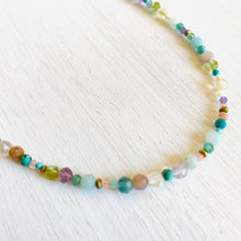 Load image into Gallery viewer, Pastel Gemstone Necklace - Redeemed With Purpose
