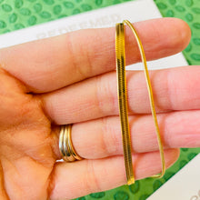 Load image into Gallery viewer, Waterproof Gold Plated Herringbone Necklace - Redeemed With Purpose
