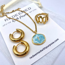 Load image into Gallery viewer, Thick Earring Hoop - Gold - Redeemed With Purpose
