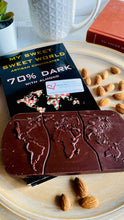 Load image into Gallery viewer, 70% Dark With Almond - SLAVERY FREE Chocolate - Redeemed With Purpose
