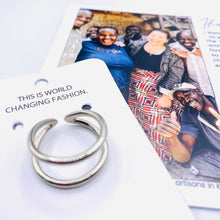Load image into Gallery viewer, Kenyan Mbili Ring - Redeemed With Purpose
