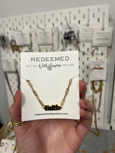 Load image into Gallery viewer, Faith Paperclip Necklace - Redeemed With Purpose
