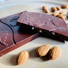 Load image into Gallery viewer, 70% Dark With Almond - SLAVERY FREE Chocolate - Redeemed With Purpose

