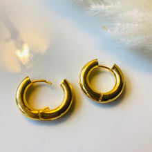 Load image into Gallery viewer, Thick Earring Hoop - Gold - Redeemed With Purpose
