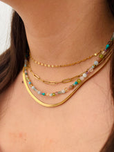 Load image into Gallery viewer, Paperclip Gold-Plated Necklace - Redeemed With Purpose

