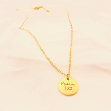 Load image into Gallery viewer, Psalm 121 Charm Necklace - Redeemed With Purpose
