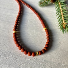 Load image into Gallery viewer, Jasper Gemstone Necklace - Redeemed With Purpose
