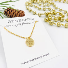 Load image into Gallery viewer, Micah 6:8 Necklace - Redeemed With Purpose
