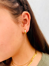 Load image into Gallery viewer, Gold Plated CLIP ON Hoops - Redeemed With Purpose

