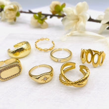 Load image into Gallery viewer, Chain Link Ring - Redeemed With Purpose
