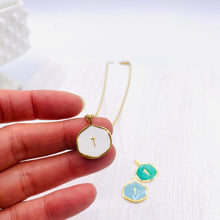 Load image into Gallery viewer, Enamel Cross Necklace - Redeemed With Purpose
