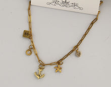 Load image into Gallery viewer, Coastal Charm Paperclip Necklace - Redeemed With Purpose
