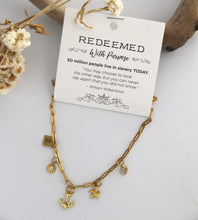 Load image into Gallery viewer, Coastal Charm Paperclip Necklace - Redeemed With Purpose
