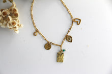 Load image into Gallery viewer, Meadow Charm Paperclip Necklace - Redeemed With Purpose
