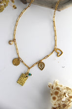 Load image into Gallery viewer, Meadow Charm Paperclip Necklace - Redeemed With Purpose

