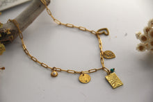 Load image into Gallery viewer, Meadow Charm Paperclip Necklace - Redeemed With Purpose
