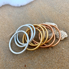 Load image into Gallery viewer, Matte Gold Dust Thai Bangles - Redeemed With Purpose
