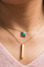 Load image into Gallery viewer, Justice Bar - Silver Necklace - Redeemed With Purpose
