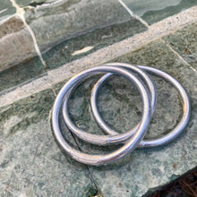 Load image into Gallery viewer, Silver Leaf Filled Thai Bangles - Redeemed With Purpose
