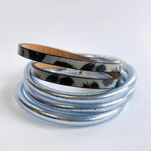 Load image into Gallery viewer, Kids Silver Braided Thai Bangles - Redeemed With Purpose
