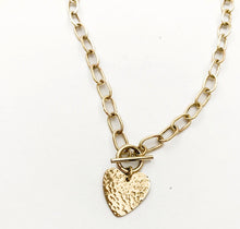 Load image into Gallery viewer, Kiungo Heart Necklace - Gold - Redeemed With Purpose
